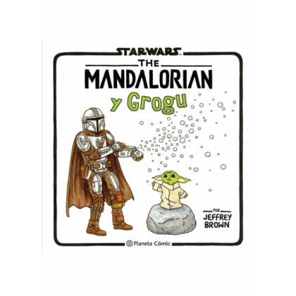  Preventa Star Wars The Mandalorian y Grogu por Jeffrey Brown